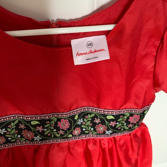 Hannah Andersson bubble dress size 100 (3-5 yrs) - Picture 2 of 4
